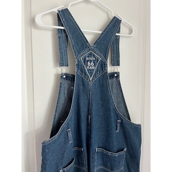 Vintage Route 66 Jean Overalls - Picture 4 of 5